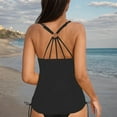 thumbnail image 3 of Einccm Women's One Piece Swimsuit with Padded Top, High Waist Bikini Bottoms, Slimming Fit, Comfortable Shoulder Straps, Perfect for Beach and Pool, 3 of 7