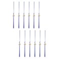 thumbnail image 4 of 12 pcs Graduation Tassels Decorative Double Color Tassels Graduation Hat Tassels (Blue + White) Random Style, 4 of 7