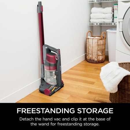 Shark - Pet Plus Cordless Stick Vacuum with Self-Cleaning Brushroll and PowerFins - Magenta