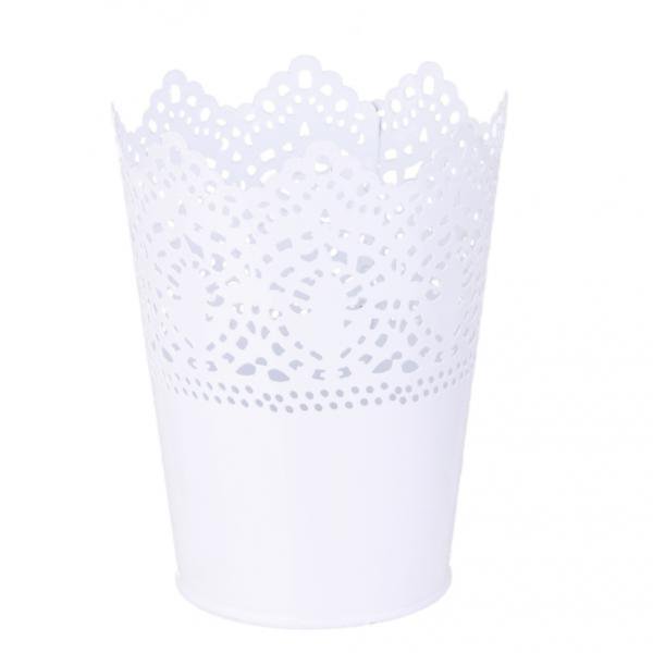 5xMakeup Brush Holder Florero Papelería Bolígrafo Escritorio Contenedor Blanco Macarena Titular escritorio ordenado