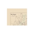thumbnail image 4 of Historic City Map - West Mystic Connecticut - Hurd 1893 - Vintage Wall Art, 4 of 4