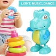 thumbnail image 3 of Juguete Tnfeeon Dinosaur Electric Dancing para niños y niños B, 3 of 8