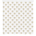 thumbnail image 3 of Ambesonne Flower Shower Curtain, Vintage Style Lilies, 69"Wx84"L, Yellow and White, 3 of 5