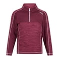 thumbnail image 1 of Regatta Garçons/filles Hewley Haut en Polaire Recyclé Demi-Zip, 1 of 4