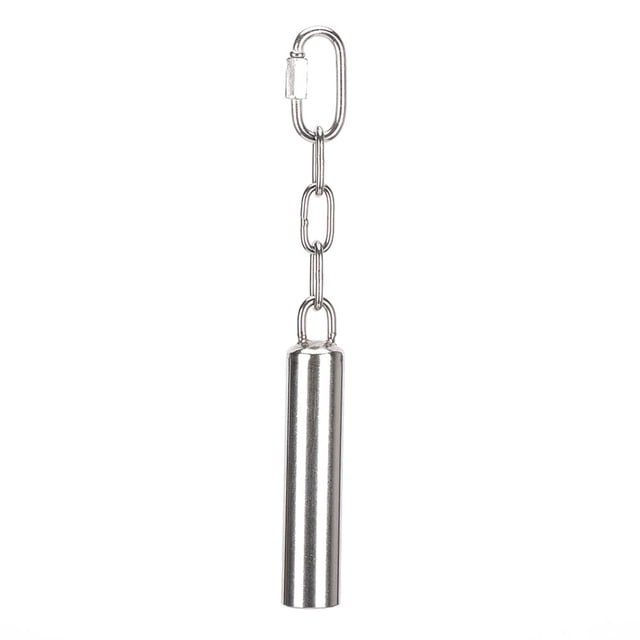 Cascabeles de acero inoxidable para ardillas, juguetes para pájaros, loros grandes, loros grises africanos, guacamayos, tamaño pequeño.
