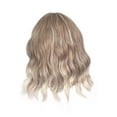 thumbnail image 2 of Qliuoazw Orangeshort Curly Women's Bangs Temperature Silk Hair Whole Wig Headband Wig, 2 of 9