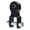 Black, variant on Huhudde Motorcycle Modification Tool Aluminium Alloy Shock Absorber Height Extension