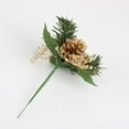 thumbnail image 2 of Christmas Artificial Flowers Ornament Pine Cone Bouquet For Home Wedding New Year Decoration Fake Plants Artificial Flowers, 2 of 5