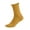 Yellow, variant on StSilkitty Boys Girls Crew Socks Ruffle School Uniform Knit Socks Solid Color Lightweight Soft Breathable Socks