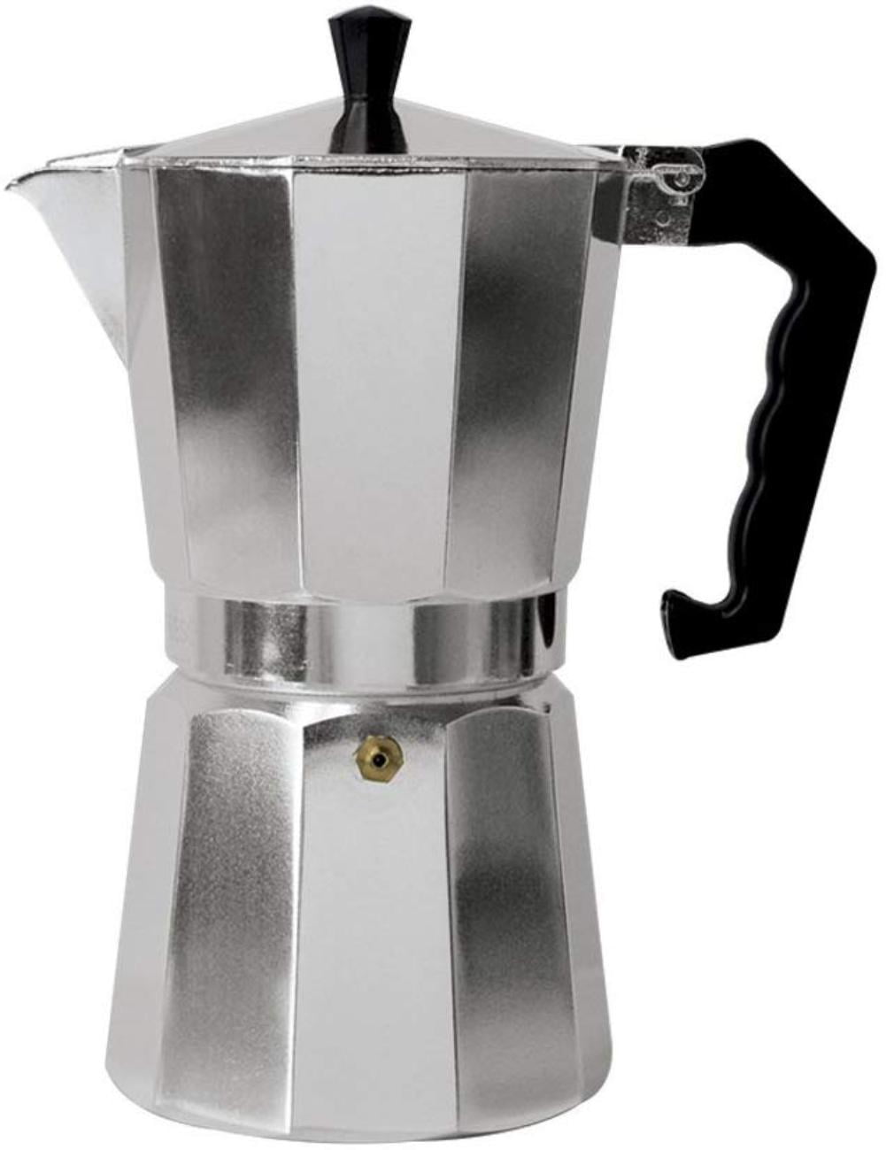 Aluminum Espresso Maker Aluminum For Bold, Full Body Espresso