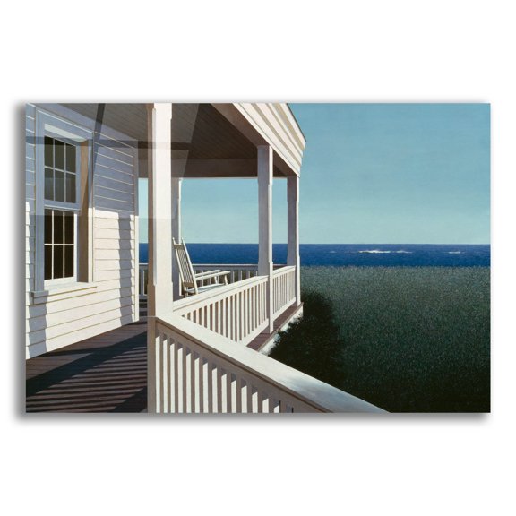 Epic Art 'Sea Watcher' by Zhen-Huan Lu, Acrylic Glass Wall Art, 16"x12"