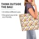 thumbnail image 2 of Fotbe Mushroom Bolsa Tote Estética de Lona con Estampado para Mujer - Bolsa Reutilizable de Hombro Casual para Vacaciones, Compras, Trabajo y Gimnasio, 2 of 8