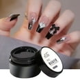 thumbnail image 1 of Pisexur Belleza Maquillaje Pegamento para uñas prensadas, pegamento sólido para uñas, pegamento sólido para uñas en gel para uñas prensadas y puntas de uñas de gel suave, ppara mujeres y hombres, 1 of 6