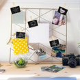 thumbnail image 2 of 14pcs Mini Blackboard Clips,wooden Memo Chalkboard Message Chalk Board, 2 of 5