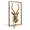 Antelope - 1, variant on L Heads Wall Decor (includes Metal Frame)ls Sculptures Head Hanging Decoration Vintsculpture For Living Room Bedroom Office (bison
