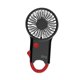 thumbnail image 4 of Ventilador de mano portátil, personal, ligero, mini, con 3 velocidades, potente y silencioso. rojo, 4 of 9
