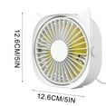 thumbnail image 3 of XGFHYJEH Desk Fan, Box Fan, Small Fan, Box Fan Clearance, Small Desk Fan, Small Fans for Desk, Portable Personal Quiet Electric Fan for Home, Plastic, 3 of 5