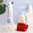 thumbnail image 4 of Wall Hanging Rolling Toothpaste Stand Durable Punch-Free Toothpaste Holder for Bathroom, 4 of 5