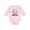 AD-Pink, variant on Zebra My Papa Loves Me Boys or Girls Long Sleeve Baby Bodysuit