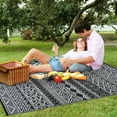 thumbnail image 5 of FairOnly 5'x8'Outdoor Area Rug Washable Reversible Waterproof Rugs for Balcony Garden Patio, 5 of 5