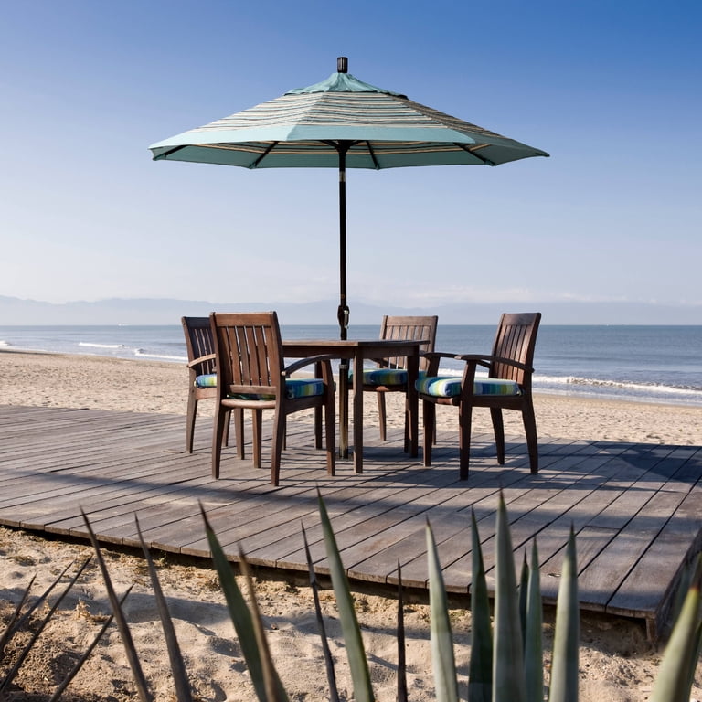 buy bamboo patio umbrella Bambrella 8.5' Square Sirocco Side Wind Manual Lift Cantilever Color:S231902801275 jan2026 9' Square Sunbrella Cast bringing a magnificent focal