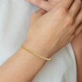 thumbnail image 6 of 14K Yellow Gold Rope Chain Necklace 3.0 mm Wide Diamond-Cut Double 8 inch 3, 6 of 6