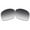 Grey Gradient Polarized, variant on Vonxyz Sapphire MirrorCoat Polarized Lenses Replacement for Oakley Fives Squared Sunglass