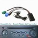 thumbnail image 1 of Doxingye Car Aux Audio Cable Wireless Bluetooth Microphone Handsfree Cd Changer Adapter For Renault 2005-2011 Update List Radio, 1 of 5