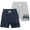 Grey/navy, variant on DC Comics Justice League Batman Little Boys 2 Pack Shorts Little Kid to Big