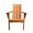 Mainstays Wood Outdoor Modern Adirondack Chair, Natural Color