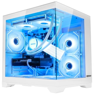 Hoengager Gaming PC -AMD Ryzen 7 5700X 3.4GHz , RTX 3050 6G,16GB DDR4 RAM ,1TB M.2 SSD, Liquid Cooler, 650W PSU, Software-controlled ARGB, Windows 11