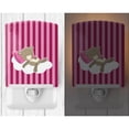 thumbnail image 2 of Caroline's Treasures BB8621CNL Baby Girl Bear on Cloud Ceramic Night Light, 6x4x3", multicolor, 2 of 2