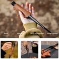 thumbnail image 5 of Pinza alimentos acero inoxidable para barbacoa picnic viaje, utensilios cocina acampada, 5 of 5