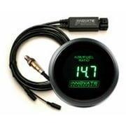 Innovate Motorsports 3873 Green DB & LC-2 Air-Fuel Ratio Wideband AFR Electric Gauge Kit with LC-1 & O2 Senso