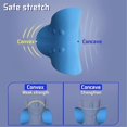 thumbnail image 3 of Neck Shoulder Stretcher Relaxer Cervical Chiropractic Traction Device Pillow For Pain Relief Cervical Spine Neck Alignment Gifts, 3 of 4