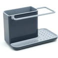 thumbnail image 1 of Almacenamiento de fregadero, soporte para esponja, raspador, cepillo, líquido para lavar platos, paño de cocina, modelo pequeño gris oscuro, 1 of 3
