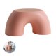 thumbnail image 4 of Silla En Forma De Arco Iris Taburete De Arco Iris Agradable Para La Piel Antideslizante Niños Muebles De Arco Iris Silla Para El Hogar Niños Sofá De Arco Iris Para Niños Hogar Al Aire Libre Sweethay BA000780-01, 4 of 6