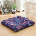 thumbnail image 5 of 22 Inch Boho Floor Cushion for Yoga Sitting, Dutch Velvet Square Meditation Pillow, 5 of 7