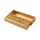 thumbnail image 5 of Caja de cubiertos de madera,Caja de almacenamiento para cubiertos,Organizador de utensilios de cuchara versátil,Organizador de cajones de cocina para Retráctil, 5 of 9