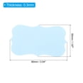 thumbnail image 2 of Uxcell 2" x 3.5" Blank Paper Business Cards Small Index Flash Cards Words Message Note Card Lace, Blue 100 Pack, 2 of 6