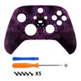 thumbnail image 2 of eXtremeRate Purple Octopus Soft Touch Front Housing Shell Faceplate for Xbox Series X and Xbox Series S Controller Custom Accessories - Controller NOT Included, 2 of 8