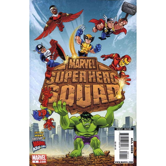 Marvel Super Hero Squad #1 VF ; Marvel Comic Book
