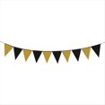 thumbnail image 1 of Festival de Oriente Medio, Cumpleaños, Fiesta de Graduación, Decoración de Pancarta de Fondo de Fiesta con Bandera Triangular de Negro, 1 of 5