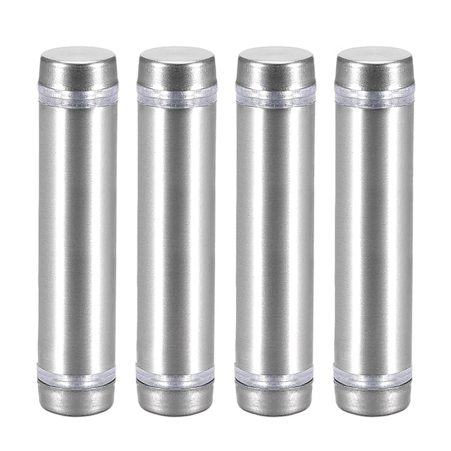 Tornillos separadores de doble cabeza 12x54mm de acero inoxidable 4 paquetes