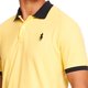 thumbnail image 4 of Playera Hombre Manga Corta Amarillo Detalle Cuello Negro amarillo G Incógnita 770201, 4 of 5