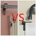 thumbnail image 2 of Fast Fit No Measure Single Curtain Rod Brackets No Drill No Damage Curtains Every Time, 2 of 8