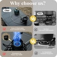 thumbnail image 6 of Miren 3500W split outdoor portable folding camping backpack stove gas wild cooking stove, 6 of 14