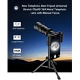 thumbnail image 2 of Lente telefoto Evil eye 36X HD con trípode y clip para teléfono, 2 of 7