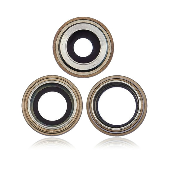 Replacement Back Camera Lens With Bracket & Bezel For iPhone 14 Pro / 14 Pro Max (Gold) (3 Piece Set) (Aftermarket Plus)