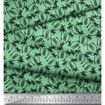 thumbnail image 3 of Soimoi Rayon Fabric Palm Tree & Pine Fruits Print Sewing Fabric Yard 42 Inch Wide, 3 of 3